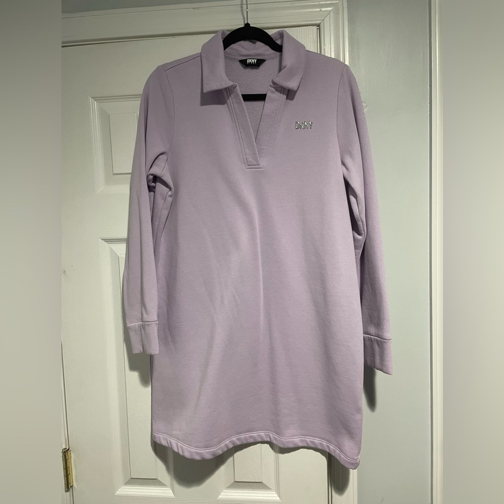 DKNY Sport Lilac Polo Sweatshirt